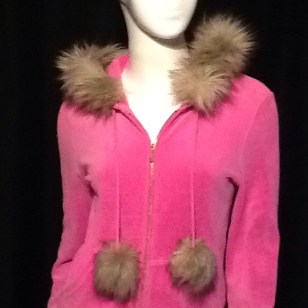 Juicy Couture velour zip up